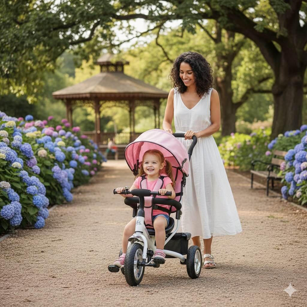 Tricikl Smart sa sedištem koje se obara