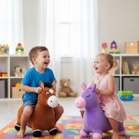 Džampi gumeni konjić za skakanje