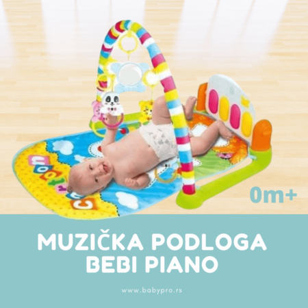 Podloga za bebe Piano