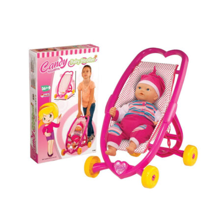 Kolica za lutke Candy&Ken