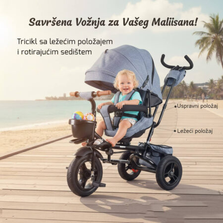 Tricikl sa ležećim položajem