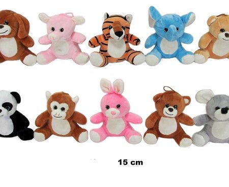 Male plišane životinje 15 cm