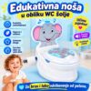 Noša u obliku wc šolje