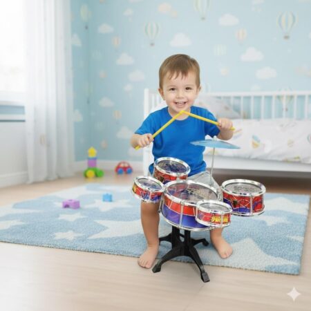 Spiderman bubanj sa stolicom