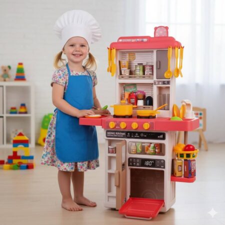 Velika kuhinja sa svetlom zvukom i aktivnom česmom 78cm