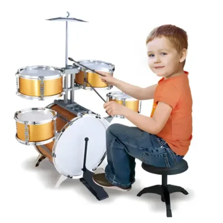 Bubanj za decu sa stolicom