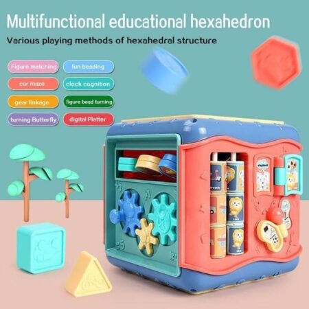 Didaktička edukativna kocka za bebe