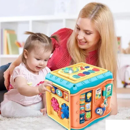 Didaktička edukativna kocka za bebe