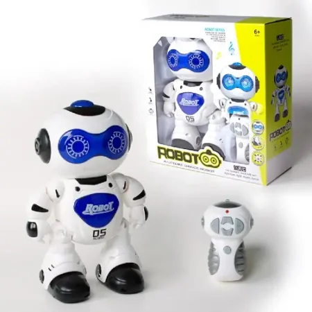Robot sa svetlom i daljinskim
