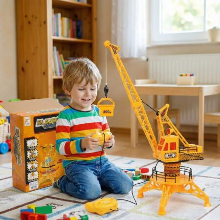 Kran dizalica sa svetlom na daljinski