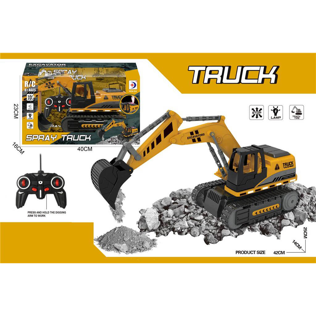 Bager na daljinski sa svetlom