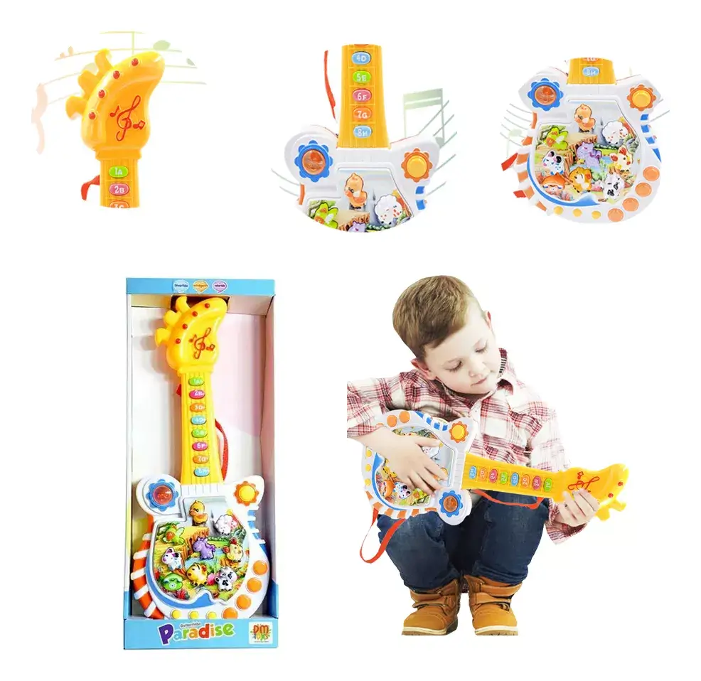 Gitara sa sa svetlom i zvukom