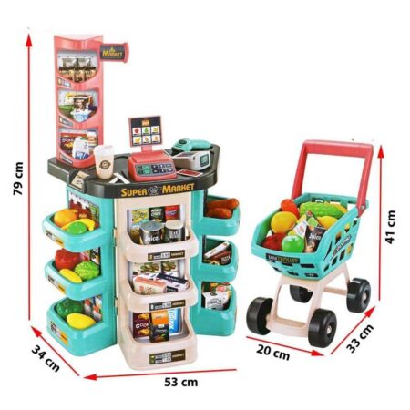 Veliki Supermarket sa kolicima