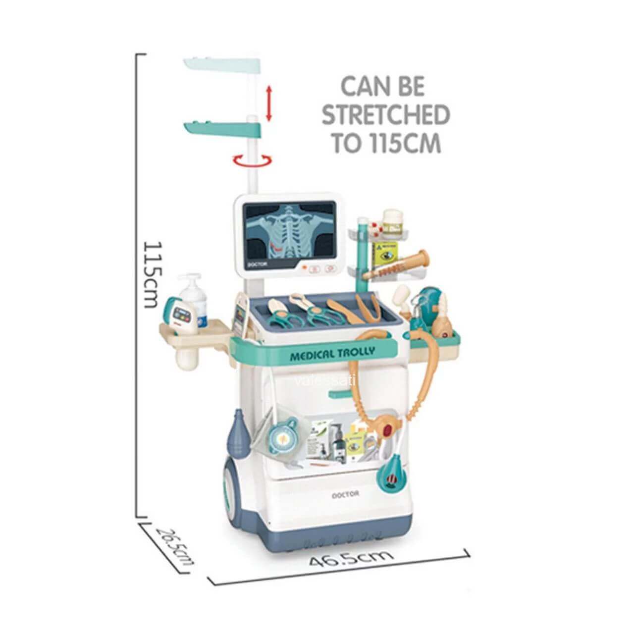 Deluxe doktor set sa svetlom i zvukom