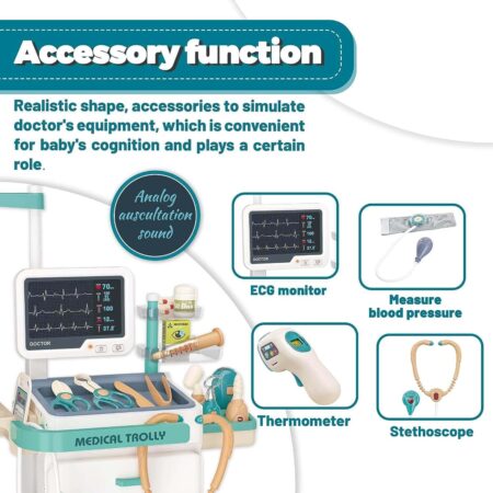 Deluxe doktor set sa svetlom i zvukom