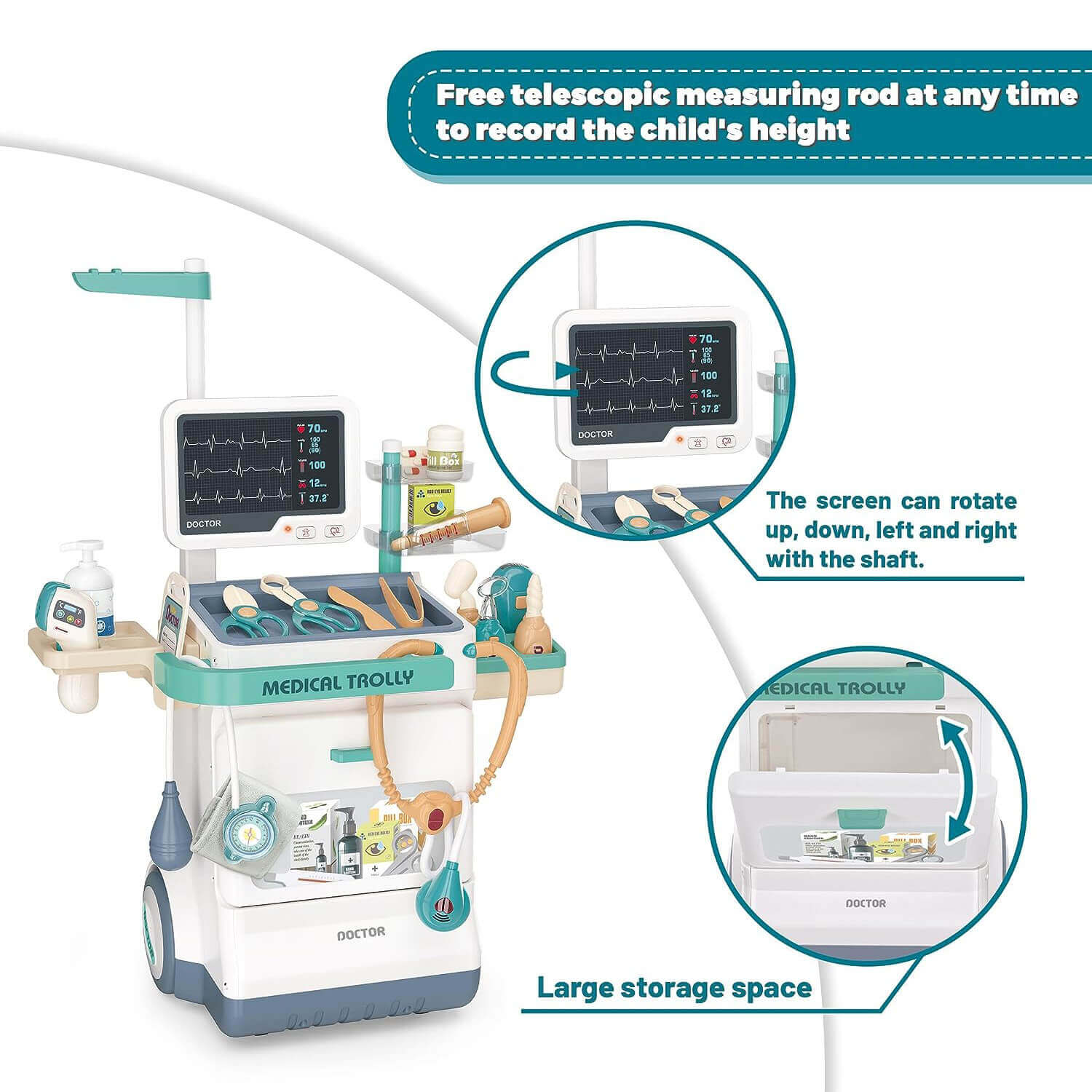 Deluxe doktor set sa svetlom i zvukom