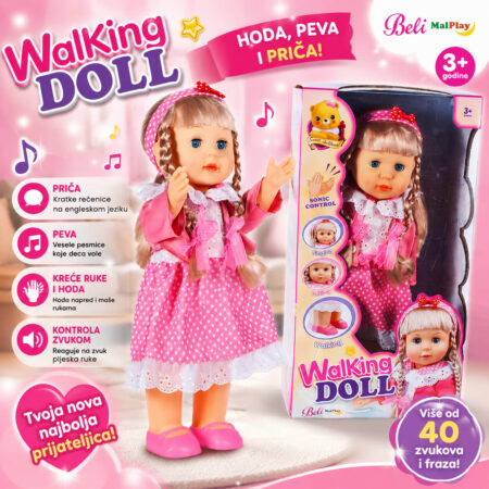 lutka koja hoda priča i peva