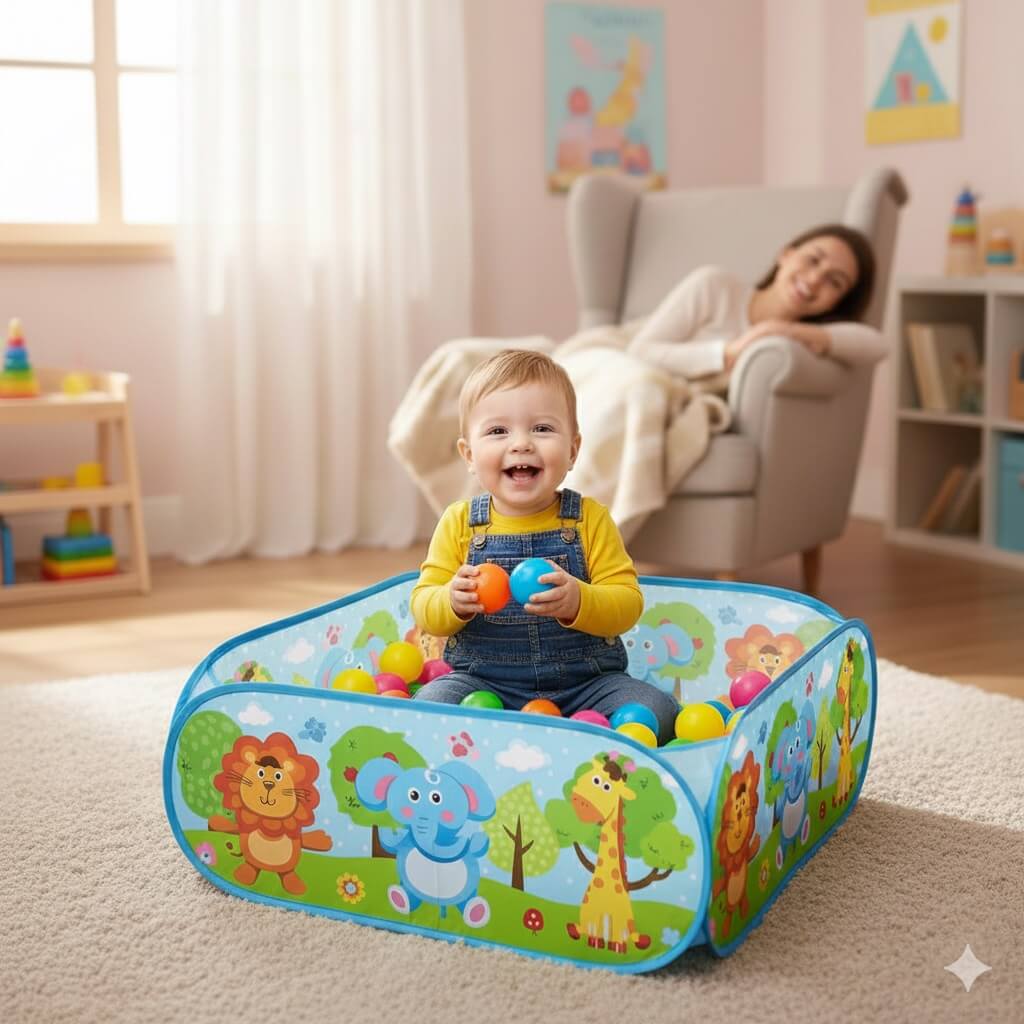 Bebi Ogradica sa 30 loptica