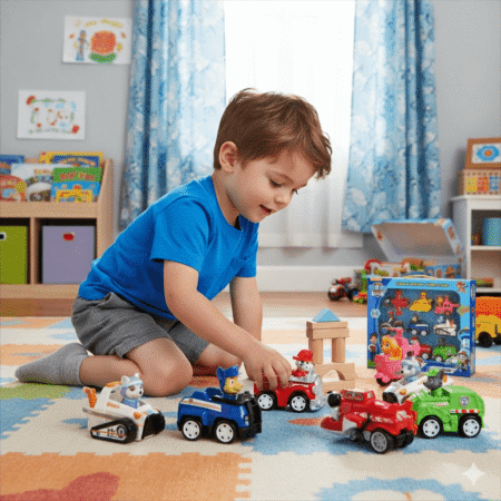 Patrolne šape autići sa kucama 9 kom.