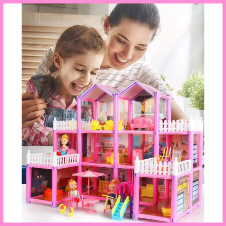 Kućica za lutke sa nameštajem