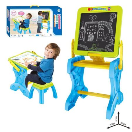 Set 2u1 Sto/Tabla za pisanje i crtanje