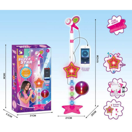 Karaoke mikrofon sa svetlom