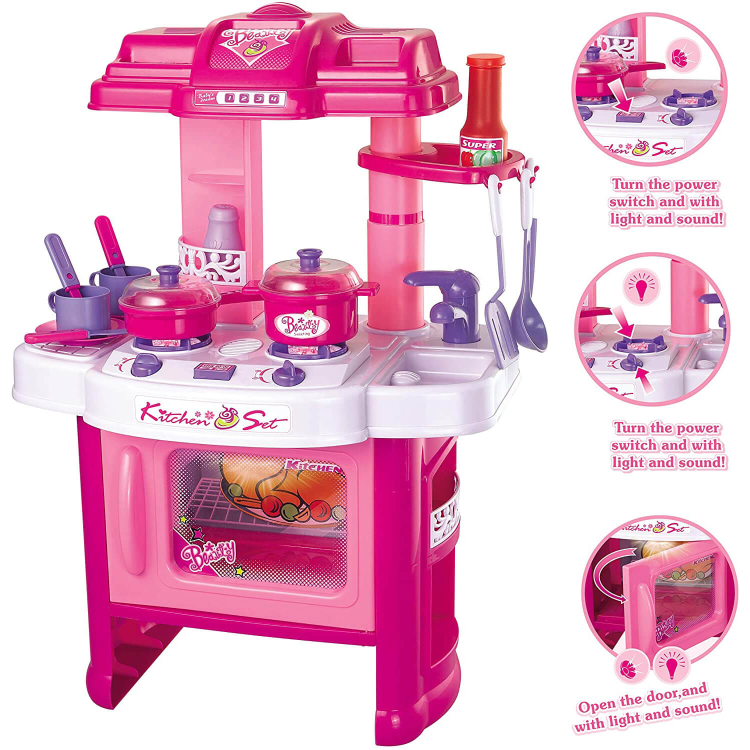 Kuhinja sa svetlom i zvukom