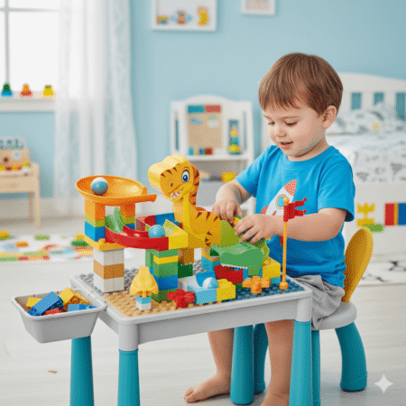 Sto sa stolicom i kockicama