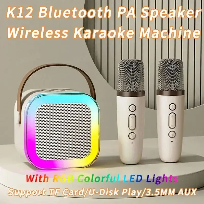 Karaoke bežični zvučnik sa 2 mikrofona