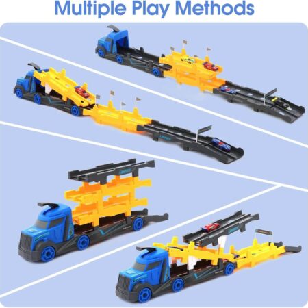 Kamion sa kružnom stazom i autićima