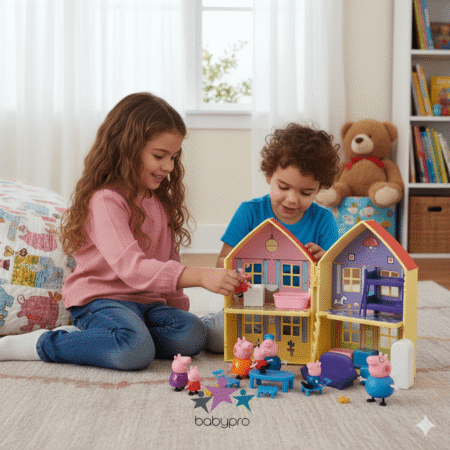 Pepa prase kuća sa nameštajem