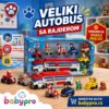 Patrolne šape veliki autobus sa Rajderom