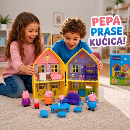 Pepa prase kuća sa nameštajem