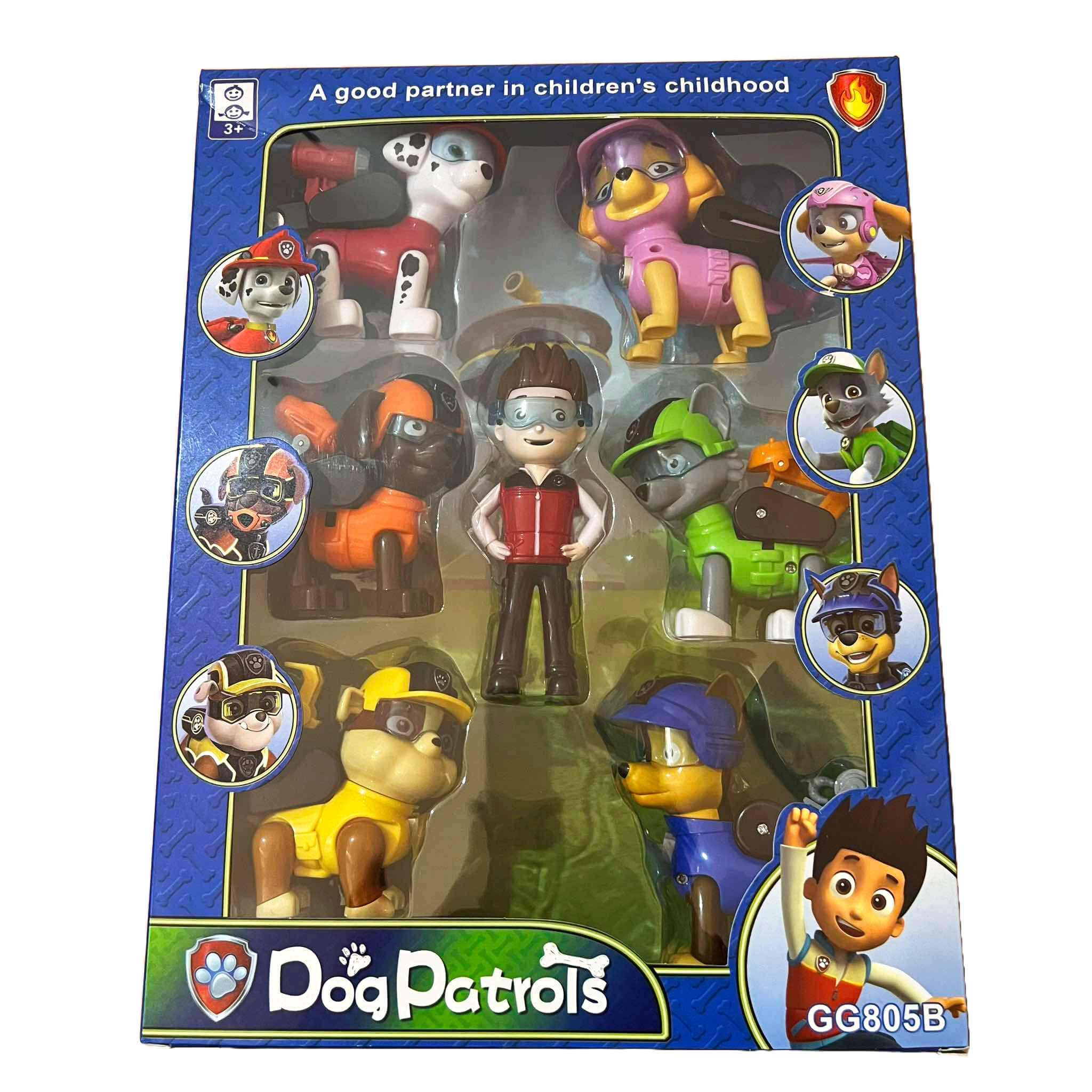 Patrolne šape set sa Rajderom