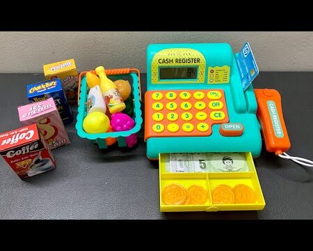 Dečija market kasa sa zvukom