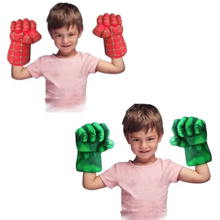 Velike decije rukavice Hulk i Spiderman