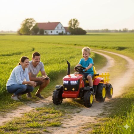 Dečiji Traktor na akumulator sa daljinskim upravljačem