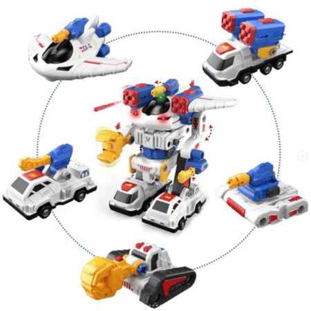 Robot 5u1 sa magnetnim sklapanjem
