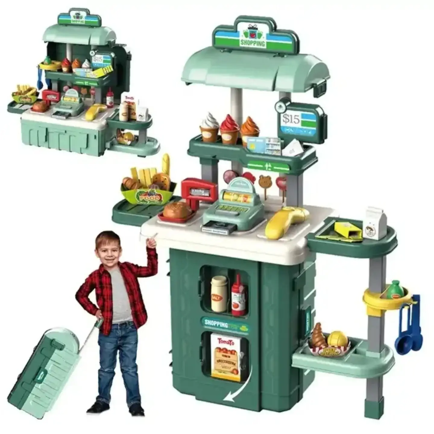 Supermarket 3u1 u koferu