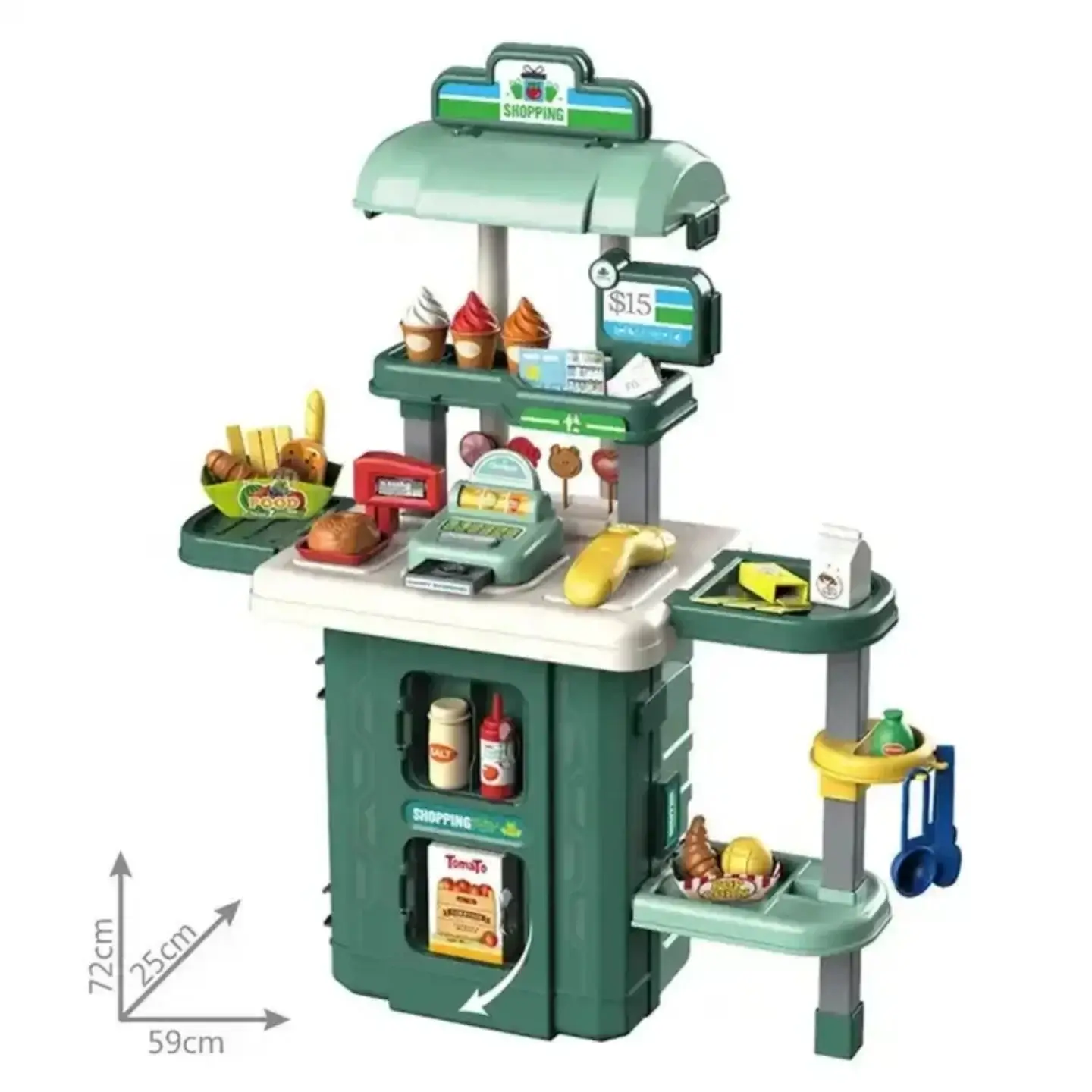 Supermarket 3u1 u koferu