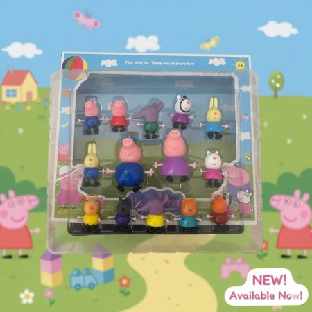 Pepa prase porodica set 14 figurica