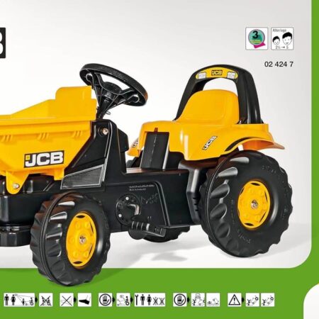 Dumper na pedale JCB 024247