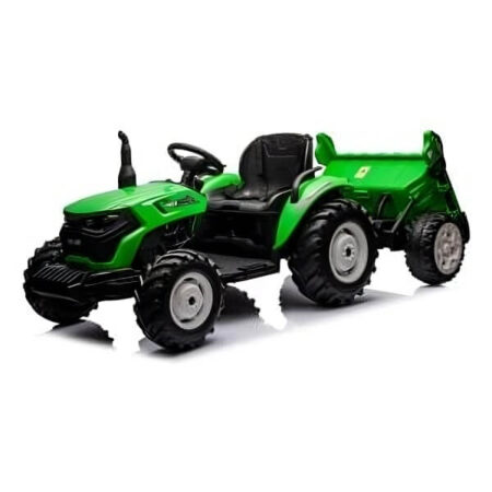 Dečiji električni traktor sa prikolicom i daljinskim upravljačem