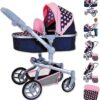 Kolica Boonk Pink Hearts Knorr Toys 909412