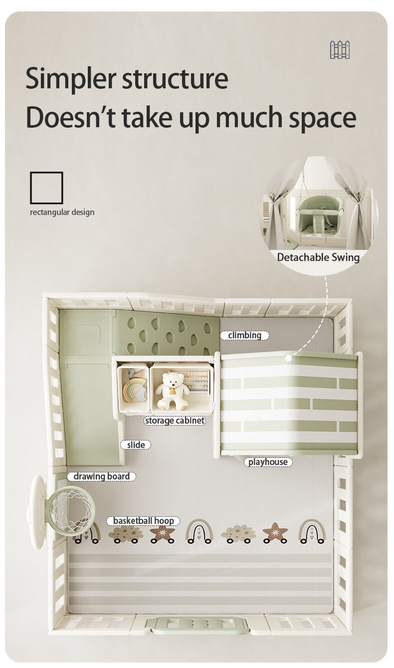 Dečija Igraonica Ogradica 7 u 1 Luxury