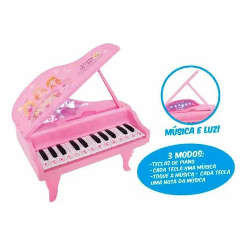 Dečiji klavir sa svetlom