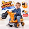 Bager guralica sa svetlom i muzikom