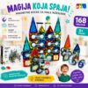 Magnetne kocke kaskada 168 kom