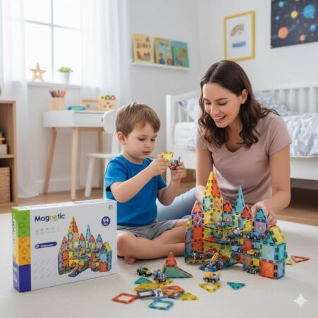 3D Magnetne kocke garaža 94 delova