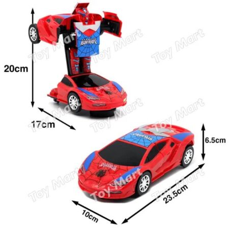 Spiderman auto transformers